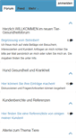 Mobile Screenshot of hund-katze.communityhost.de