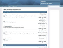 Tablet Screenshot of mtgforum.communityhost.de
